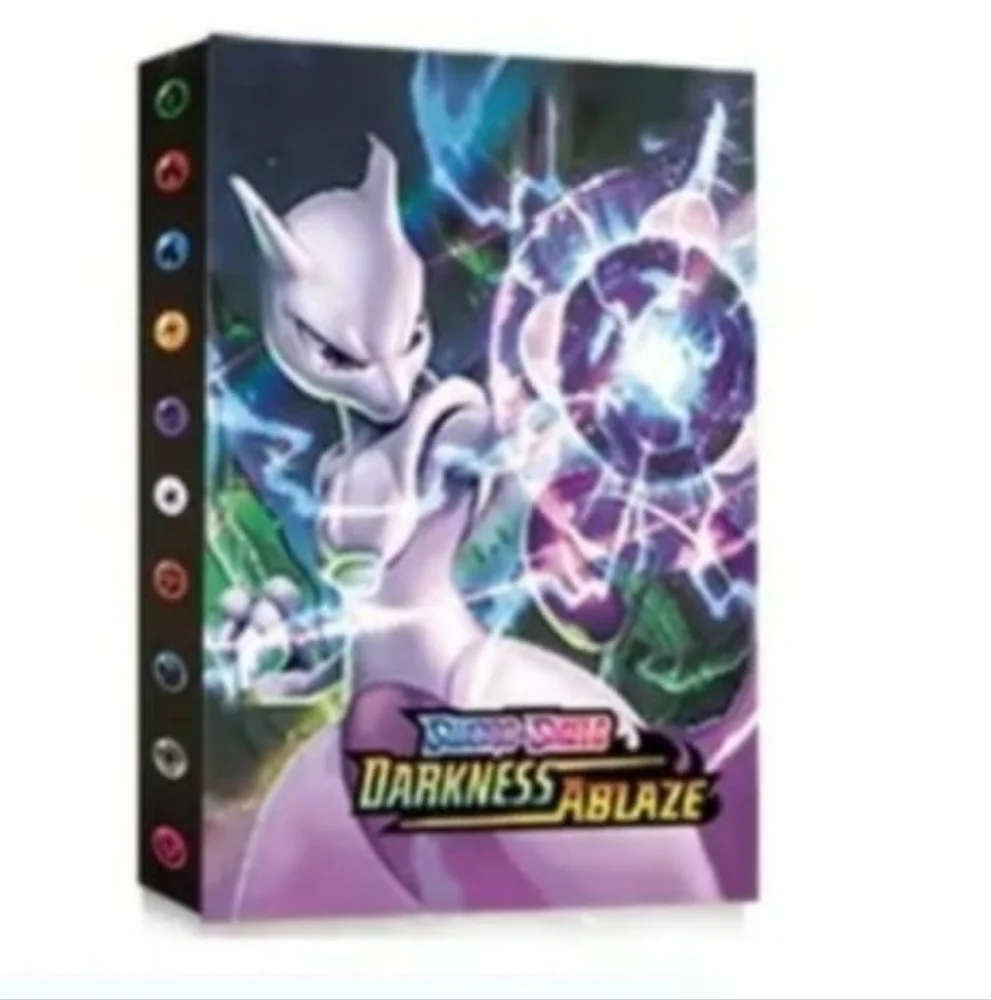 Mewtwo Pokemon Cards Album + 120 Cards 🔥 Holds Upto 240 Cards 🔥